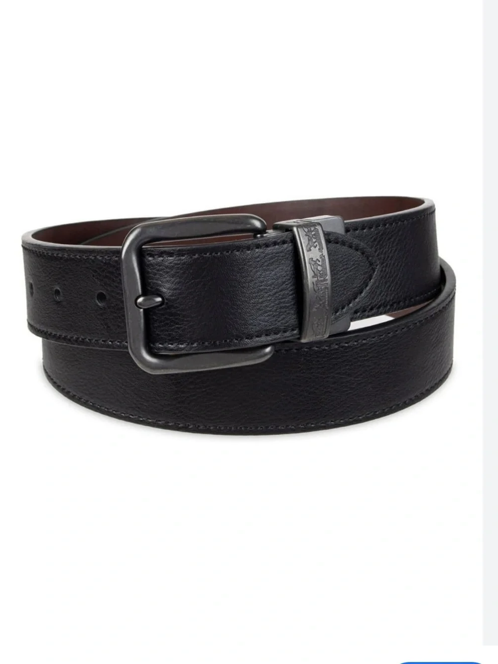 Levi's Men's Reversible Leather Belt - Black/Brown size 36